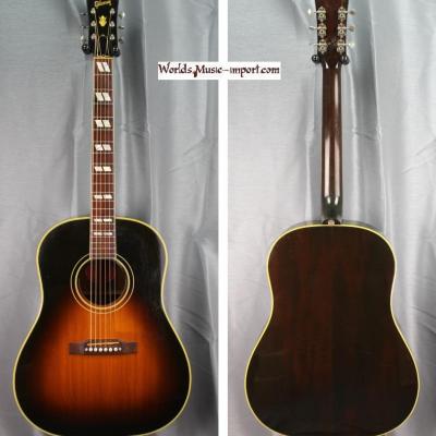 V E N D U E...GIBSON Folk Dreadnought SJ Southern Jumbo VSB 2002 USA import US *OCCASION*