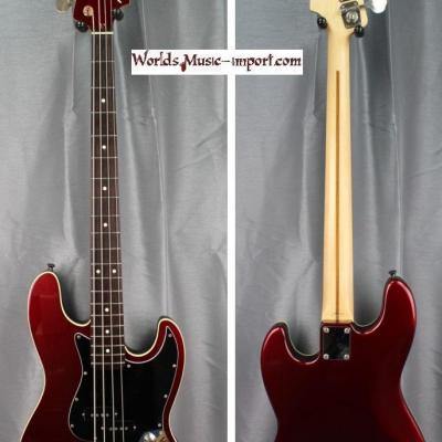 V E N D U E... FENDER Jazz Bass Aerodyne AJB-Deluxe 2007 - OCR Old Candy Apple Red - japan import *OCCASION*