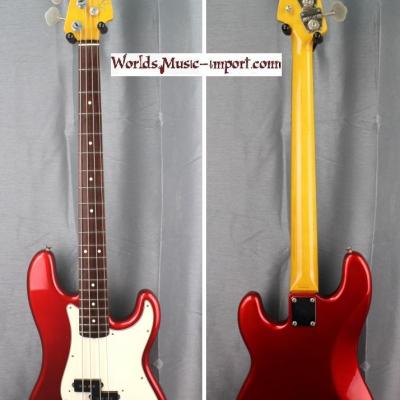 VENDUE...  FENDER Precision Bass PB'62-US CAR 1998 Candy Apple Red japan import *OCCASION*