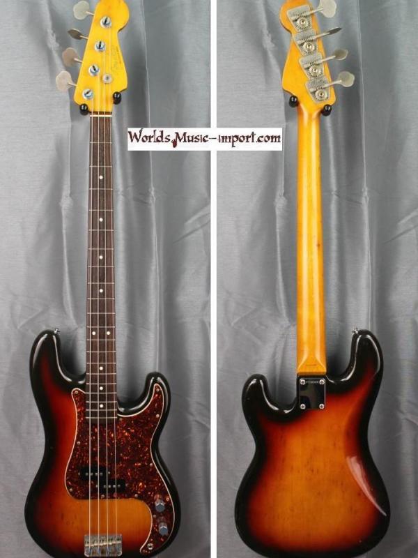 V E N D U E... FENDER Precision Bass PB'62 3TS 1986 japon import *OCCASION*