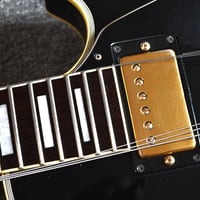 Orville by gibson les paul custom lpc eb 1990 black japon japan 4 