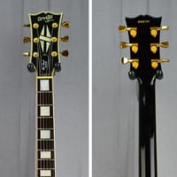 Orville by gibson les paul custom lpc eb 1990 black japon japan 8 