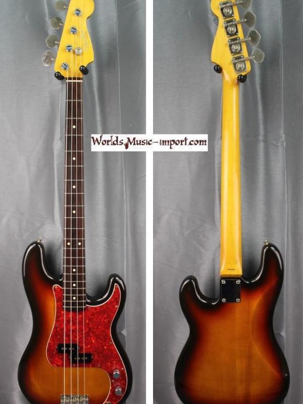 V E N D U E... FENDER Precision Bass PB'62 1998 - 3TS sunburst - japan import *OCCASION*