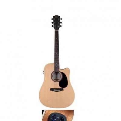 PRODIPE Guitare SD-25 CEQ folk électro-acoustique naturelle *NEUF*