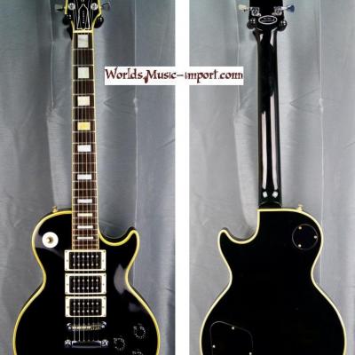 VENDUE... GRECO Les Paul Custom Black EGC600C HHH Peter Frampton 1977 japan import *OCCASION*