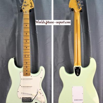 V E N D U E... FENDER Stratocaster ST'72-US DSC 1989 - Surf Green 'RARE' - type Y.MALMSTEEN Japan import *OCCASION*