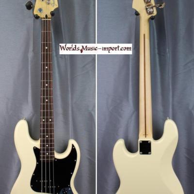 VENDUE ! FENDER Jazz Bass P/J Bass Standard 2010 - White - japan import *OCCASION*