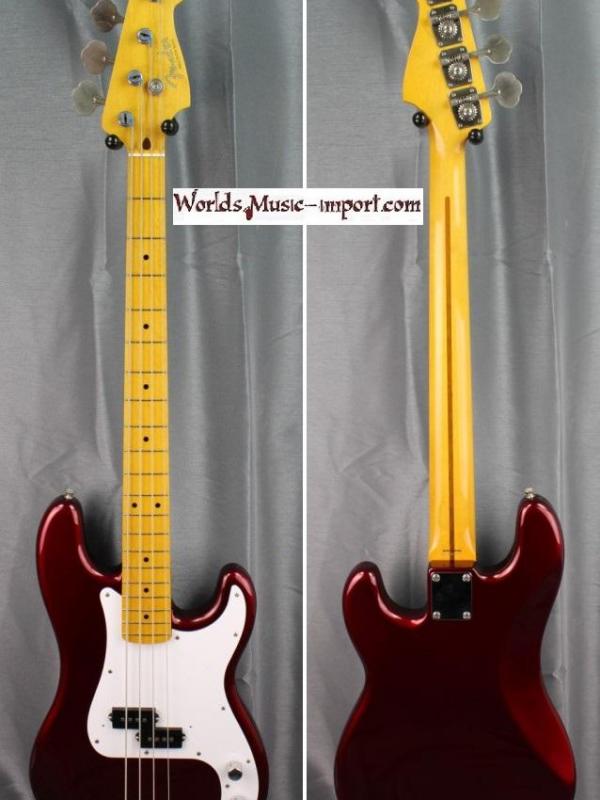 V E N D U E... FENDER Precision Bass PB'57 2010 - OCR Old Candy Apple Red - japan import *OCCASION*