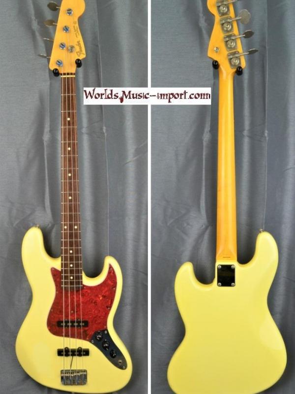 VENDUE... FENDER Jazz Bass JB'62 RI YWH 1994 Japon import *OCCASION*