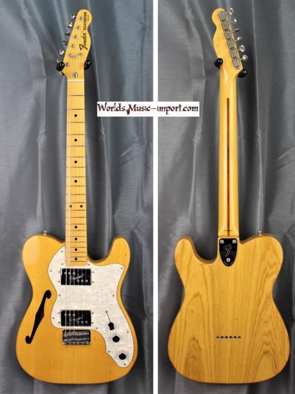 FENDER Telecaster Thinline TN'72 'Domestic' ASH Natural 1999 japon RARE *OCCASION*