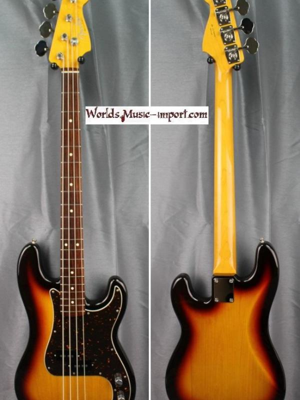V E N D U E... FENDER Precision Bass PB'60 Traditional II PB'62 2017 - 3TS sunburst - japan import * OCCASION*