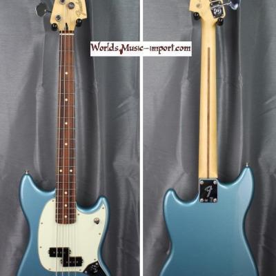 V E N D U E... FENDER Mustang bass Player PJ MN 2021 - Old Lake Placid Blue LTD - 75th ann. *OCCASION*
