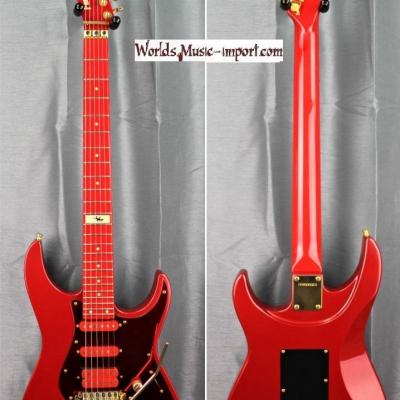 FERNANDES Signature LA-85KK Red Ken Kitamura ' L'arc en ciel ' 2000s japon import *OCCASION*