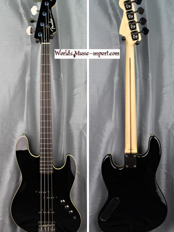V E N D U E... FENDER Jazz Bass Aerodyne AJB-Deluxe 'hors série' 2010 Black japan import *OCCASION*