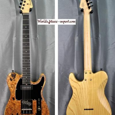 V E N D U E... BACCHUS Telecaster Master Custom DN-35-EG 2016 Top Spalter Burl Maple Japan *OCCASION*