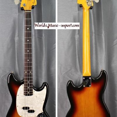 V E N D U E... FENDER Mustang Bass MB'98 Sunburst 2001 japon import *OCCASION*