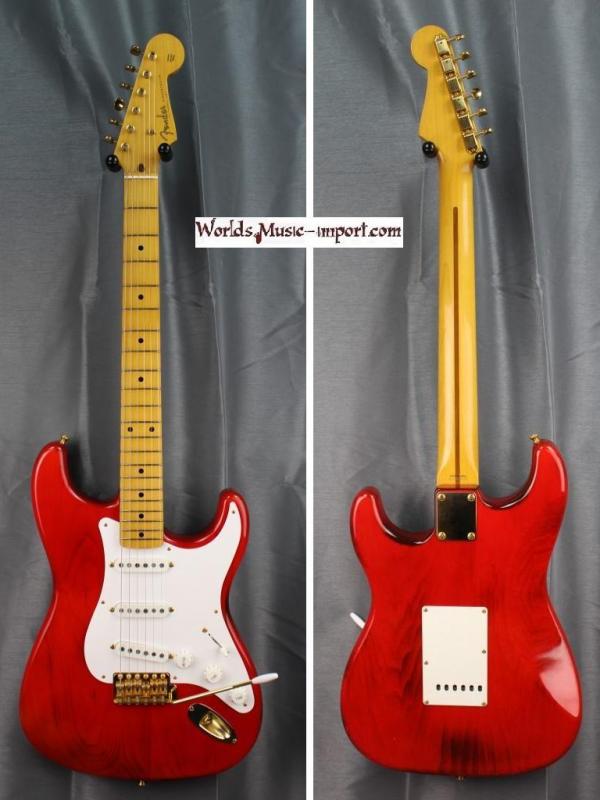 V E N D U E... FENDER Stratocaster ST'57G 1993 - Trans Red Charcoal 