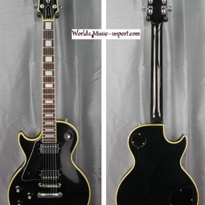 V E N D U E... GRECO  Les Paul Custom EGC-LH 'gaucher' 1977 - black - RARE japan import