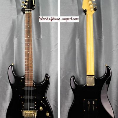 V E N D U E... FERNANDES Stratocaster FST-55 'the function' Medium Scale RARE 1991 Floyd Black japan import *OCCASION*