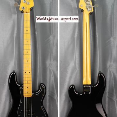 V E N D U E... FENDER Precision Bass PBD'57 1987 - Black - japan import *OCCASION*