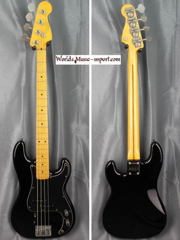 V E N D U E... FENDER Precision Bass PBD'57 1987 - Black - japan import *OCCASION*