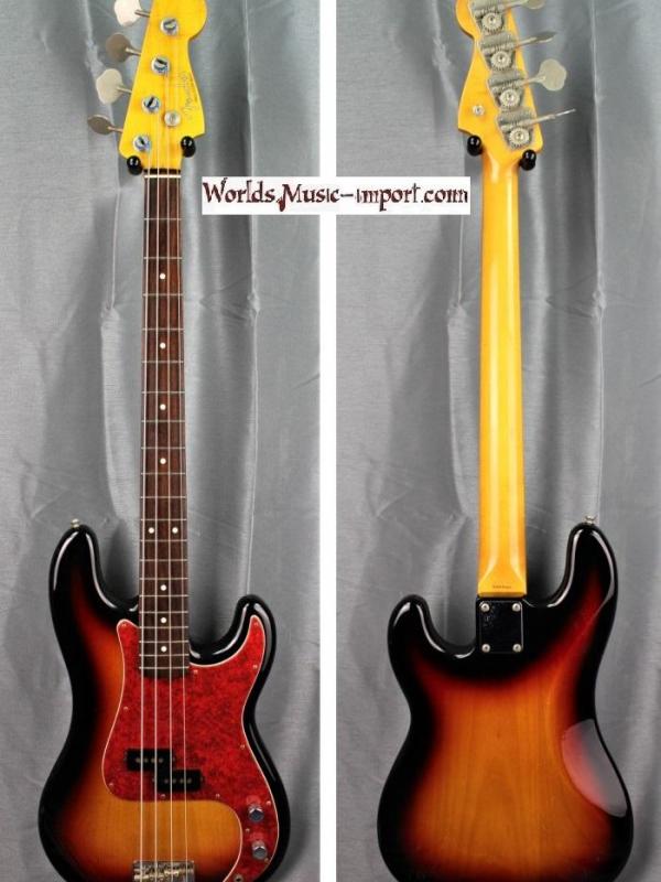 VENDUE... FENDER Precision Bass PB'62-US 3TS 1998 japon import *OCCASION*