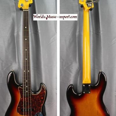 V E N D U E... FENDER Jazz Bass JB'62-US FL 3TS fretless 2003 japon import *OCCASION*