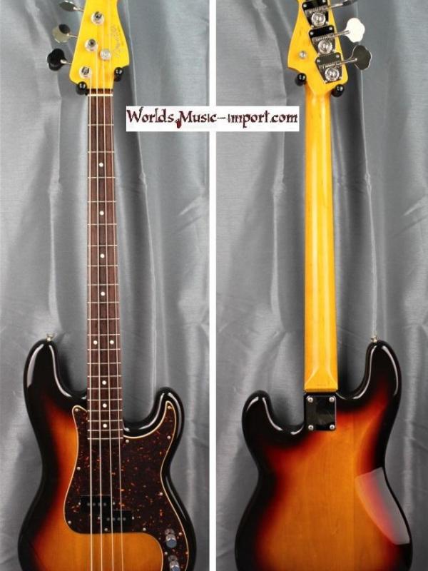 V E N D U E... FENDER Precision Bass PB'62-US 3TS 2005 japon import *OCCASION*