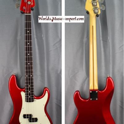 HISTORY Precision bass SZ-2M ' Medium Scale ' 2006 - CAR Candy Apple Red Japan import *OCCASION*