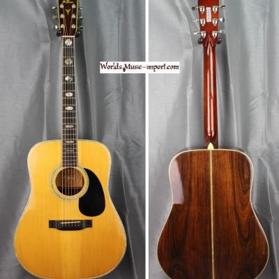 V E N D U E... K.YAIRI YW-600 acoustic 1974 gloss natural japon import *OCCASION*