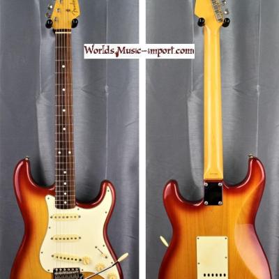 VENDUE... FENDER Stratocaster ST'62-TX 2005 CBS 'couleur RARE' japan import *OCCASION*