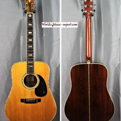 VENDUE... K.Yairi YW-600 acoustic 1980 Natural Gloss japan import *OCCASION*