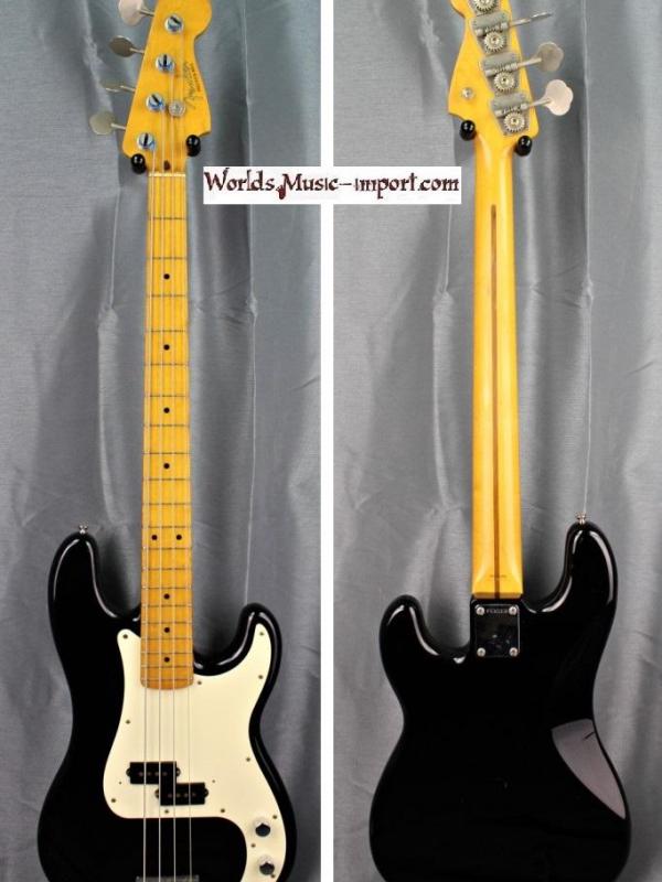 VENDUE... FENDER Precision Bass PBD'57 1992 Nitro Black 'domestic' japan import *OCCASION*