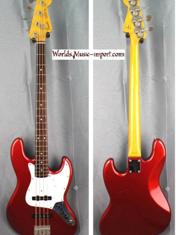 VENDUE... FENDER Jazz Bass JBD'62-US 1992 CAR japon import  *OCCASION*