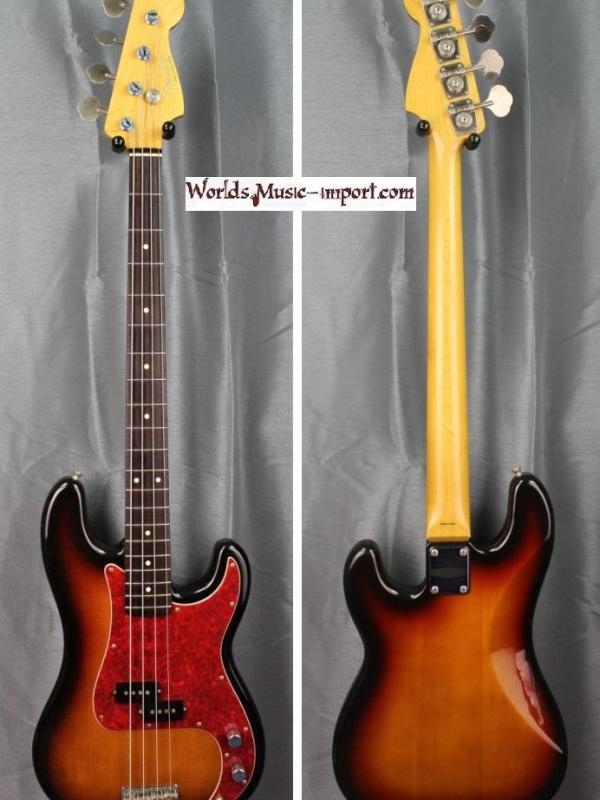 V E N D U E... FENDER Precision Bass PB'62 3TS 1997 'rare série A' japon import *OCCASION*