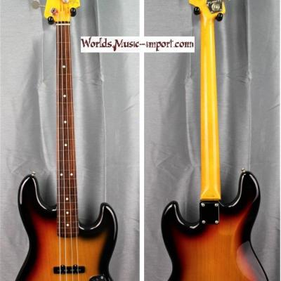 VENDUE... FENDER Jazz Bass JB'62-US FL 2000 3TS Fretless  'rare' japan import *OCCASION*