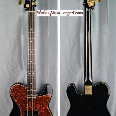 VENDUE... FERNANDES Telecaster Bass TEB-75MW 1989 black *signature Watanabe Mitsugu * japan import *OCCASION*