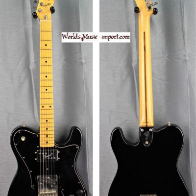 V E N D U E...  FENDER Telecaster Custom TC'72 Black 1998 japon import *OCCASION*