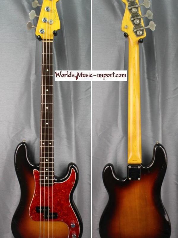 V E N D U E...  FENDER Precision Bass PB'62-US 1983 'JV' - 3TS Sunburst - japan import *OCCASION*