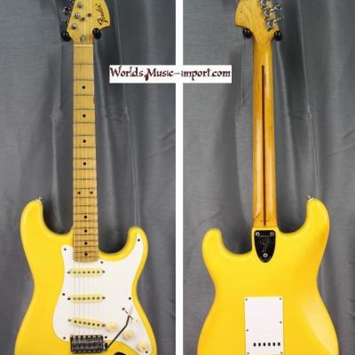 V E N D U E... FENDER Stratocaster ST'72-US Yellow 1985 japan 'post JV' japan import *OCCASION*