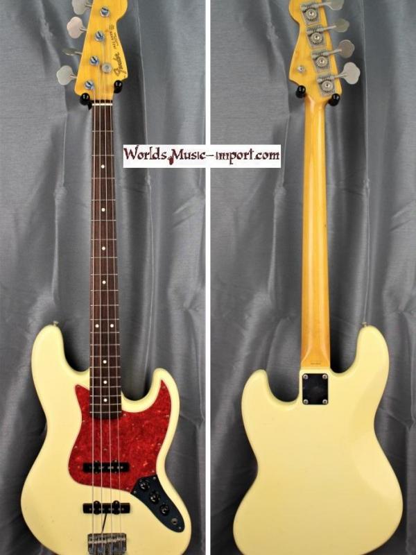 VENDUE... FENDER Jazz Bass JB'62 VWHITE 1994 japon import *OCCASION*