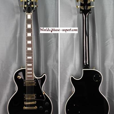 V E N D U E... BURNY Les Paul Custom Black 2000s Japon import *OCCASION*