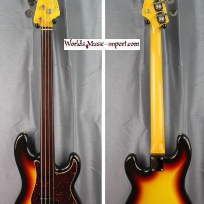 V E N D U E... FENDER Precision Bass PB'62-FL 2006 - 3CS - Fretless RARE japan import *OCCASION*