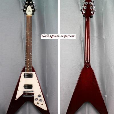 VENDUE... GIBSON Flying V 67' cherry 1990 USA import Japan *OCCASION*